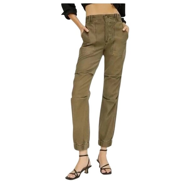 Citizen Of Humanity Women’s  Size 29 Agni Utility Olive Tea Leaf Jogger Pants - Picture 1 of 16